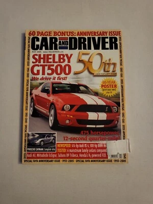 2005 July, Car and Driver Magazine, Shelby GT500, (CP411) - Image 1 of 3
