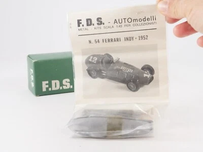 FDS Italia N.54 Ferrari Indy 1952 Nuovo IN Scatola Kit 1/43 - Immagine 1 di 4