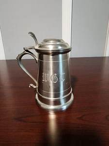 Selangor Pewter Tankard W/ Double Dome Lid - Picture 1 of 4
