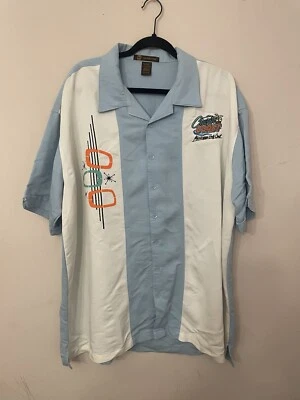 Harrington Button Down Shirt Mens Size 2XL XXL Cruisin The Coast Rte 90 - Image 1 of 4