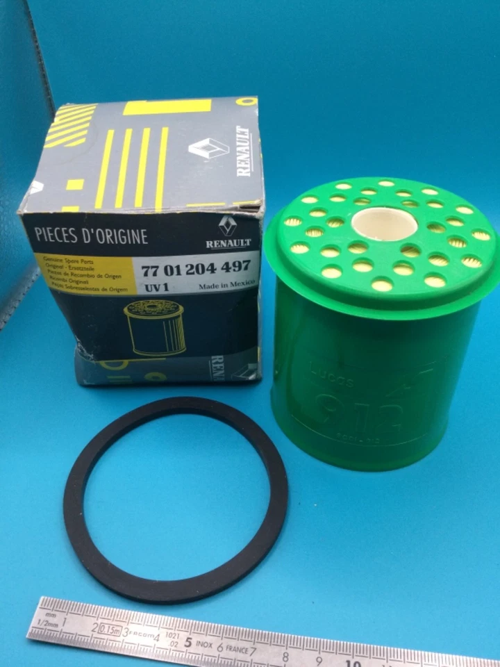 Filtre gasoil d’origine Renault 7701204497 Lucas 9001-912 Clio Mégane Safrane.. - Photo 1/1