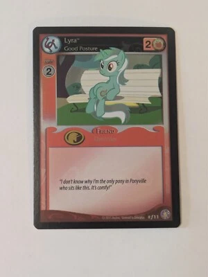 Lyra (Good Posture) MTG Absolute Discord Fixed Foil LP x1 - MLP Card - Image 1 of 2