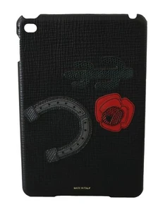 DOLCE & GABBANA Tablet Fitted Case Skin Leather Horseshoe Patch iPad mini $400 - Picture 1 of 6