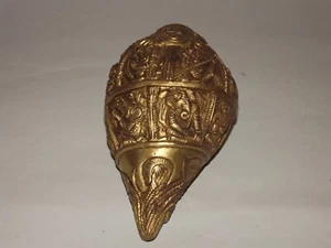 Gebets Muschel Rufmuschel Homa / Pooja aus Messing - Bild 1 von 5
