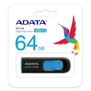 ADATA UV128 64GB UDisk USB3.2 Gen1 Flash Drive Memory Thumb Stick Storage Device - Picture 1 of 6