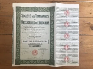 TRANSPORTS & MESSAGERIES de l'INDOCHINE (E3) - Imagen 1 de 1