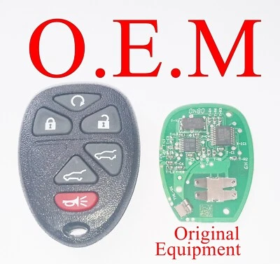 ORIGINAL, GENUINO OEM Entrada remota Sin llave Llavero Alarma FCC ID:OUC60221 O 0UC60270 Foto 1 de 4