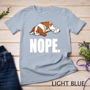 Unisex Cavalier King Charles Spaniel Ruby Gifts Shirt Nope Dog T-shirt Sweatshir - Picture 1 of 4