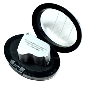 Illuminated 30X - 60X Jewelers Loupe Lighted Magnifier US Free Shipping - Picture 1 of 5