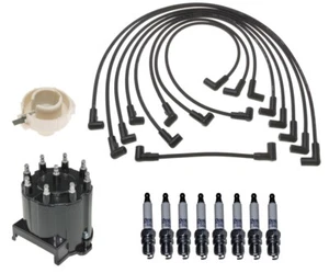 ACDelco Ignition Kit Distributor Rotor Cap Wire & Spark Plugs for GMC P3500 5.7L - Picture 1 of 1
