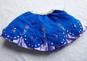 Disney Frozen Anna Tutu Skirt Costume SIze Small 4-6 Blue - Picture 1 of 7