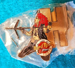 TOKYO STEVEN TYLER AEROSMITH MUSICIAN LETTER SERIES Hard Rock Cafe PIN LE MIP - Picture 1 of 1