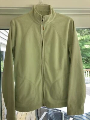 Chaqueta polar sin forro Sierra Designs para mujer (L/XL) con bolsillos (L/verde) Foto 1 de 4