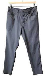 Lululemon ABC Classic Fit Warpstreme 5 Pocket Pants Mens Size 32/31 Gray - Picture 1 of 10