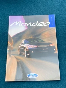Ford Mondeo Brochure 1999 UK issue - Jan 1999 inc GLX, Si, Ghia X, ST24 - Picture 1 of 2