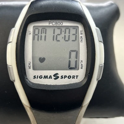 Sigma Sport Pulse Computer PC-800 reloj digital de cuarzo para hombre monitor cardíaco Foto 1 de 4