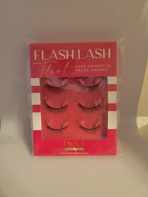 Pestañas postizas autoadhesivas LWYA Flash Lash (Flirt) - 3 pares (4033) - Nuevas Foto 1 de 2