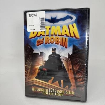 Batman & Robin-The Serial Collection 1949(DVD, 2005,2-Disc Set) SEALED - Image 1 of 3