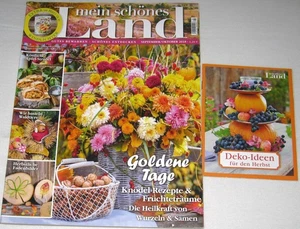 mein schönes Land Sept./Oktober 2018: Goldene Tage +Extra: Deko-Ideen für Herbst - Bild 1 von 3
