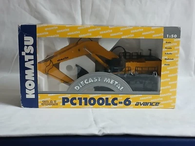 JOAL。 KOMATSU. PC1100LC EXCAVATOR。 1/50 比例。 压铸金属。 AVANCE. — 第 1/4 张图片