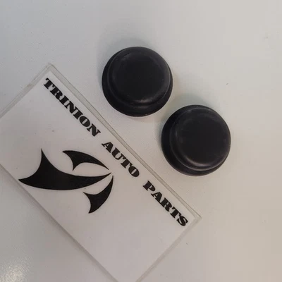 2003-2007 Cadillac CTS Windshield Wiper Arm Nut Cap Cover Black Set of 2 OEM - Image 1 of 4
