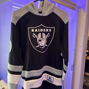 Raiders Starter Hoodie Small New With Tags - Picture 1 of 7