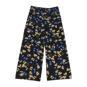 NWT Maeve Anthropologie The Colette Cropped Wide Leg Pants Floral Print Sz 30 - Picture 1 of 12