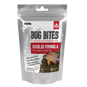 Bug Bites Cichlid Fish Food Granules For Medium To Large Sized Fish 15.8 Ounces - Picture 1 of 7