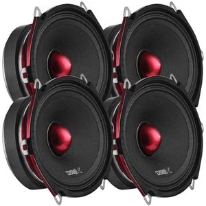 4x DS18 5x7" Mid-Range Speakers - PRO-X57.4BM 175 Watts Rms 4-ohm Loudspeakers - Picture 1 of 8
