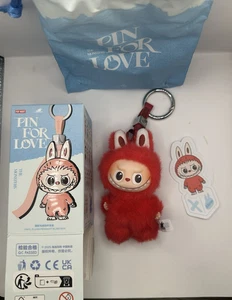 Authentic Pop Mart Labubu Pin for Love Series “X” Variant - On hand- USA Seller - Picture 1 of 19