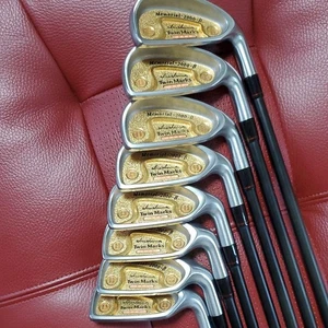 HONMA GOLF Twin Marks 2000-β 8pcs Iron Set 5-11/SW Flex-R 3STAR No H/C - Picture 1 of 9