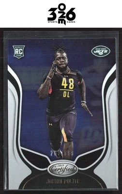 Jachai Polite 2019 Panini Certified Rookie #186 #/399 RC - Image 1 of 2