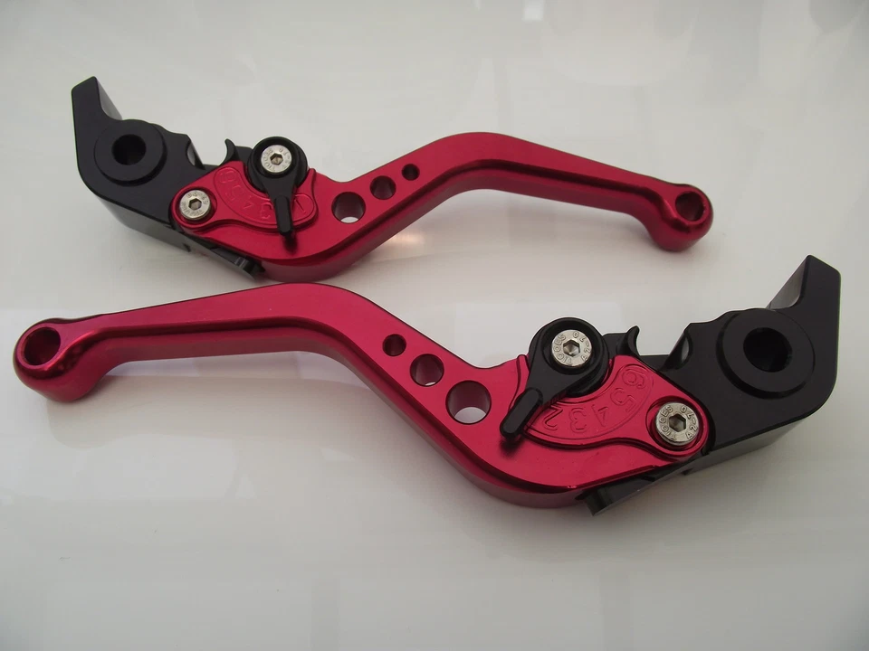 Ducati M1100/S/EVO (09-13), CNC levers short red/black adjusters, F11/H11 - Image 1 of 1