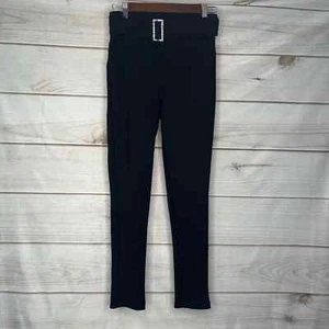Pantalón negro mediano K3 Shosho cinturón bling NUEVO - Imagen 1 de 7