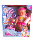 Cute Little Bndles Puppy & Me Doll Play set Can Drink & Wet