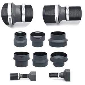 42/60/75/90mm Diesel Heater Air Vent Ducting Elbow Pipe Outlet Exhaust Connector - Picture 1 of 10