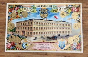 ADVERTISING Label Cigar Inner La Flor De Primeros - Picture 1 of 1