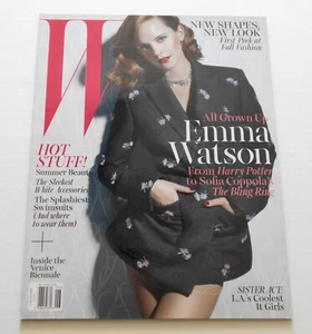 Emma Watson W Magazine June/July 2013 New - Picture 1 of 3