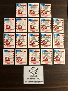 SET COMPLETO 18 SCOPRICAMPIONE PANINI USA 94 CALCIATORI 1993 94 FUORI RACCOLTA - Foto 1 di 1