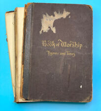 Book of Worship with Hymns And Tunes 1899 Evangelical Lutheran Church