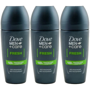 Dove MEN Deo Roll On FRESH 3 x 50ml 48H Schutz anti-transpirant Deodorant - Bild 1 von 2