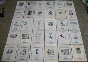 LOT OF 30 VINTAGE 30s-40s OAHU PUBLISHING ORCHESTRATION HAWAIIAN GUITAR - Picture 1 of 7