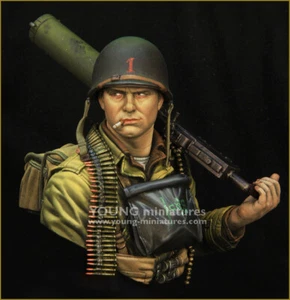 Young Miniatures, Big Red One 1st Inf Div. 1944, YM1861, New in Box, 1/10th Kit - Picture 1 of 4