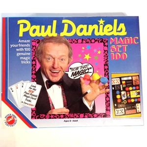 Paul Daniel’s Magic Set 100 Vintage 1986 Classic Peter Pan Playthings Incomplete - Picture 1 of 12
