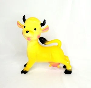 Tillie From Tillamook Cow Soft Rubber Vintage Figurine Cheese Toy Mascot - Picture 1 of 10
