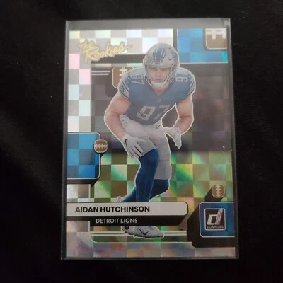 2022 Panini Donruss - The Rookies #TR-13 Aidan Hutchinson (RC) - Image 1 of 2