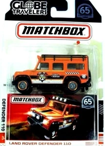 2017 MATCHBOX 65TH ANNIVERSARY EDITION GLOBE TRAVELERS LAND ROVER DEFENDER 110 - Picture 1 of 2