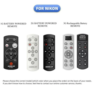 ML-L7A Wireless Shutter Release for Nikon Z6III Z50II Z7II Z fc P1000 P950 P1100 - Picture 1 of 12