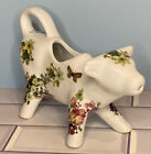 Paperproducts Design PPD German White Porcelain Floral Flowers Cow Creamer