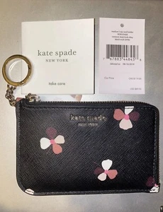 kate spade l-zip card holder dusk buds - Picture 1 of 6